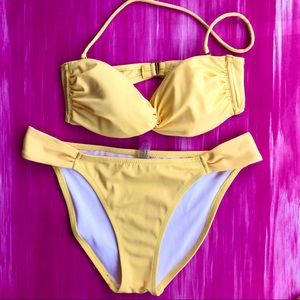 🔥 VS Banana Yellow Bikini